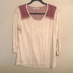 Aztec pattern top